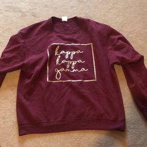 Kappa Kappa Gamma sweatshirt
